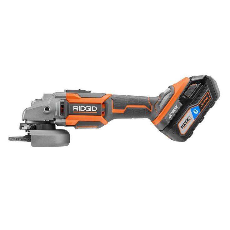 18-Volt OCTANE Cordless Brushless 4-1/2 in. Angle Grinder Kit with (1) OCTANE Bluetooth 3.0 Ah Battery and Charger