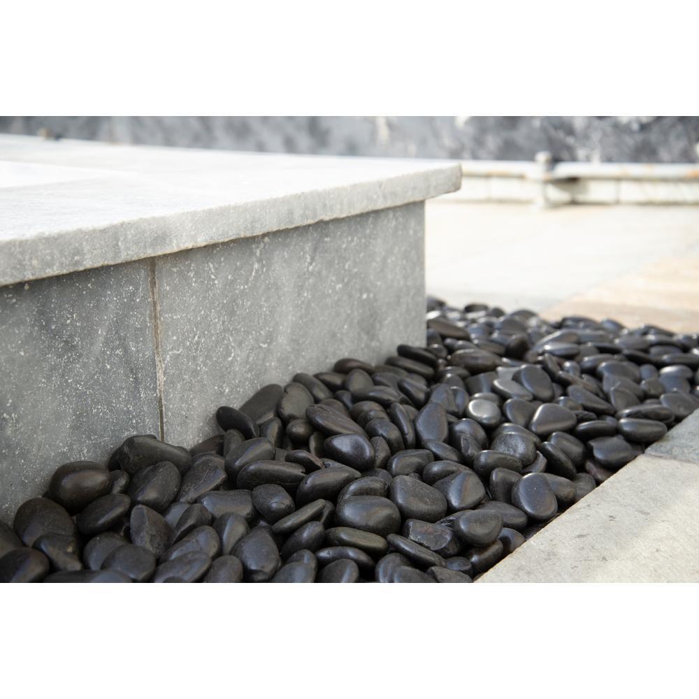 Ash Beach 0.5 cu. ft. River Rock approx. 40 lbs. Bag - Super Arbor