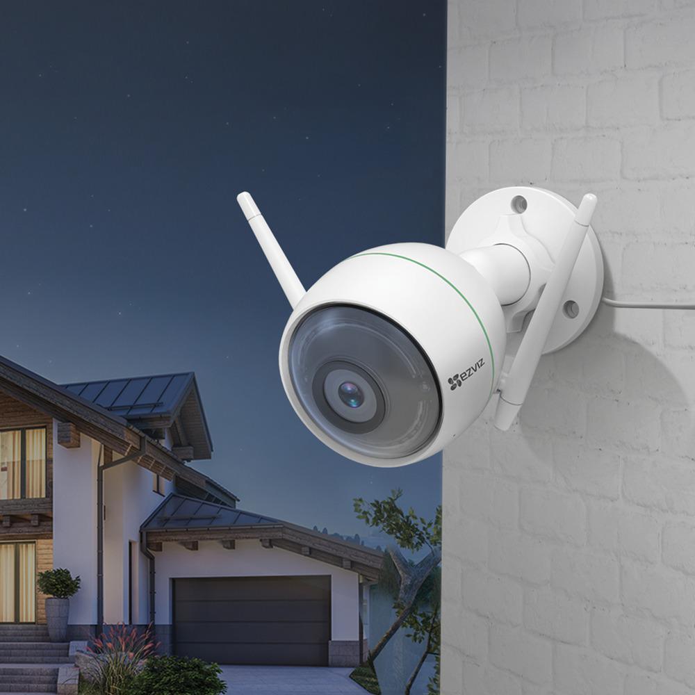 1080p Wi-Fi Outdoor Surveillance Camera with 100 ft. Night Vision Weatherproof, Smart Motion Detection - Super Arbor