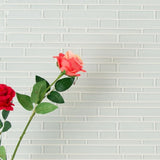 Ice Interlocking 12 in. x 12 in. x 8 mm Glass Mesh-Mounted Mosaic Tile (10 sq. ft./case)