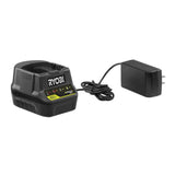 RYOBI 110 MPH 410 CFM 18-Volt ONE+ Brushless Lithium-Ion Cordless Variable-Speed Jet Fan 4Ah Battery Blower & Charger Included