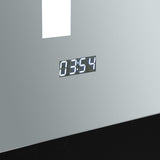 Tiempo 48 in. W x 30 in. H Recessed or Surface Mount Medicine Cabinet with LED Lighting and Mirror Defogger - Super Arbor