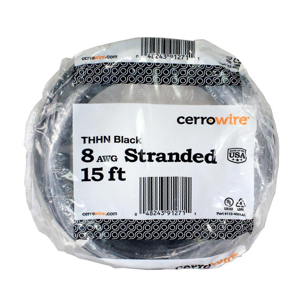 500 ft. 8/1 Red Stranded THHN Wire - Super Arbor