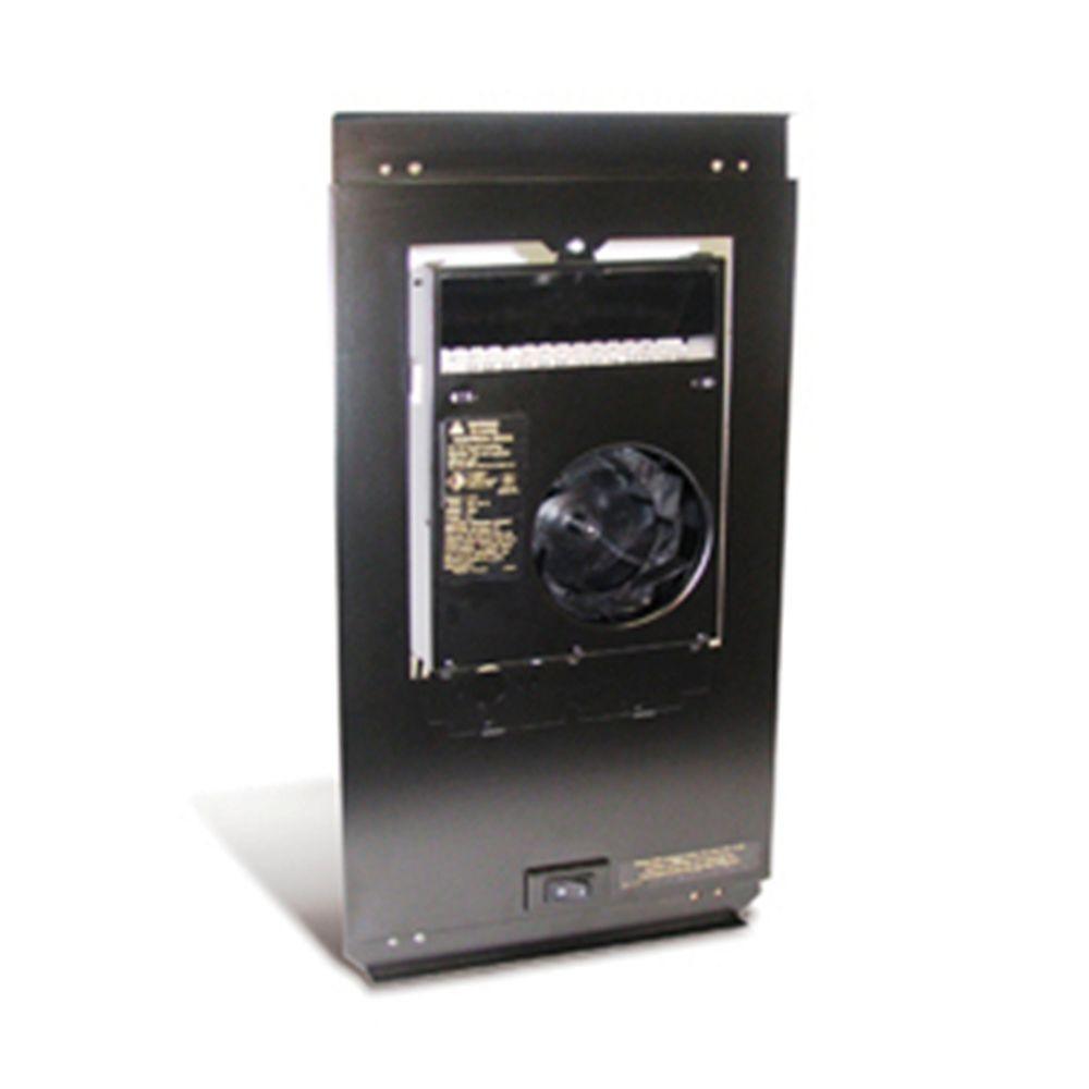 RBF Series 1000-Watt 120-Volt Electric Fan-Forced In-Wall Bath Heater Chrome - Super Arbor