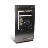 RBF Series 1000-Watt 120-Volt Electric Fan-Forced In-Wall Bath Heater Chrome - Super Arbor