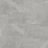 Madison Celeste 12 in. x 24 in. Polished Porcelain Stone Look Floor and Wall Tile (16 sq. ft./Case)