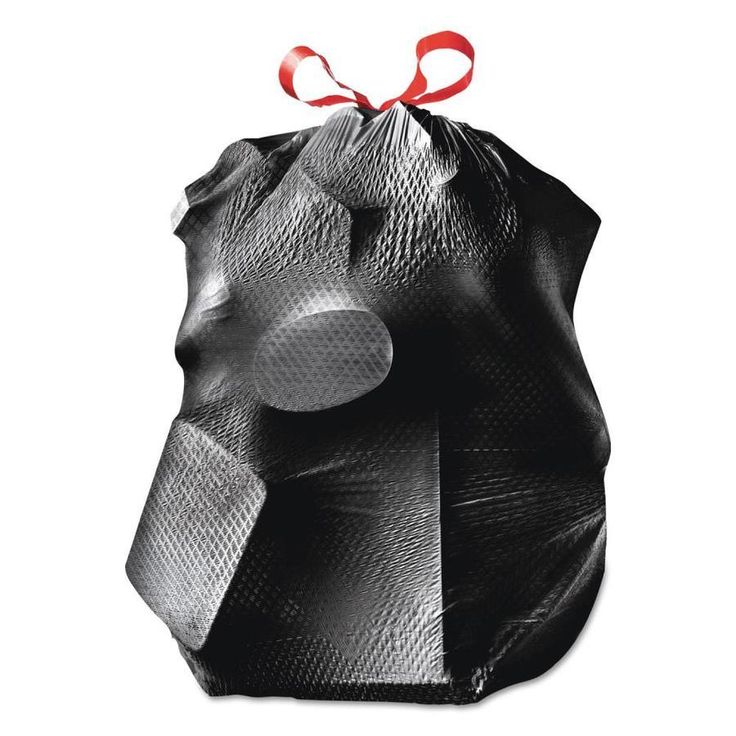 Glad 70-Pack 30-Gallon Black Plastic Can Trash Bag