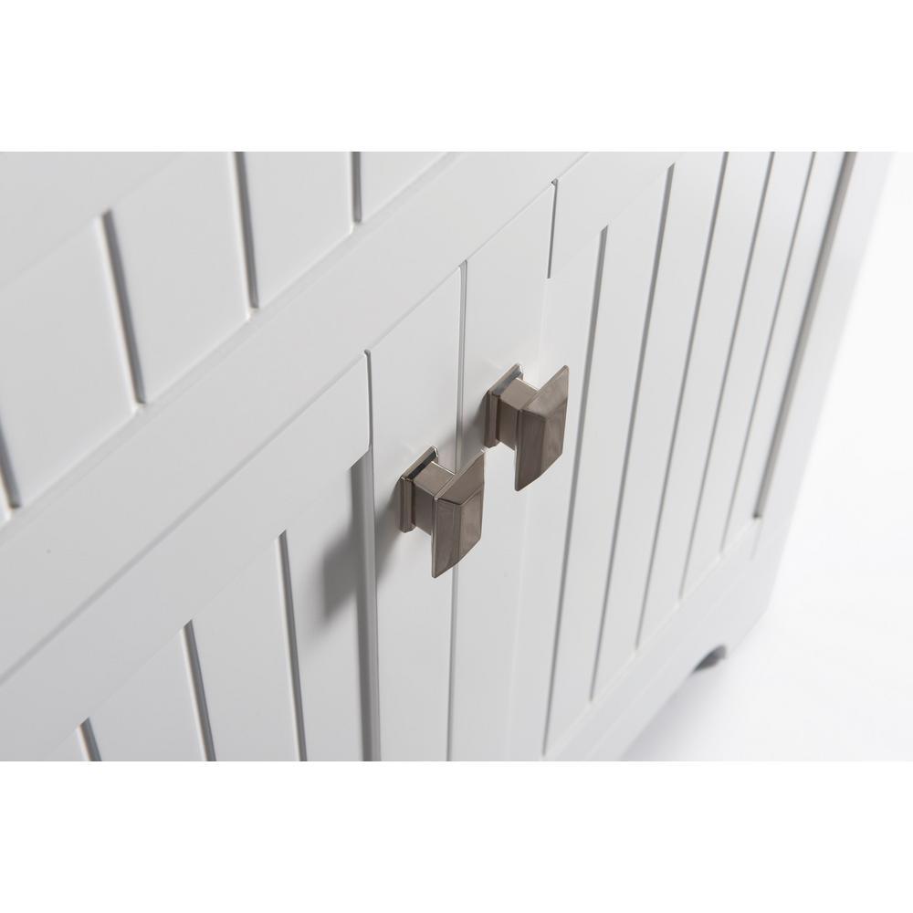 30 in. W x 21.6 in. D x 33.5 in. H Bath Vanity Cabinet Only in White - Super Arbor
