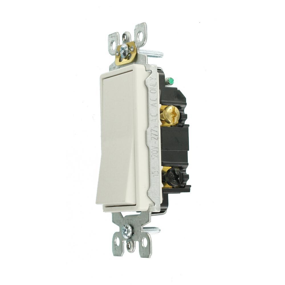 Decora 15 Amp 3-Way Specialty Light Switch, White (10-Pack) - Super Arbor