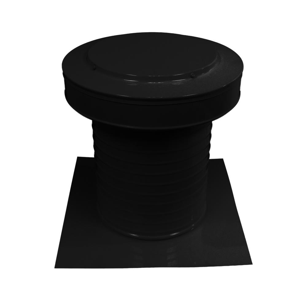 12 in. Dia Keepa Vent an Aluminum Roof Vent for Flat Roofs - Super Arbor