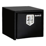 14 in. x 12 in. x 18 in. Gloss Black Steel Underbody Truck Tool Box - Super Arbor