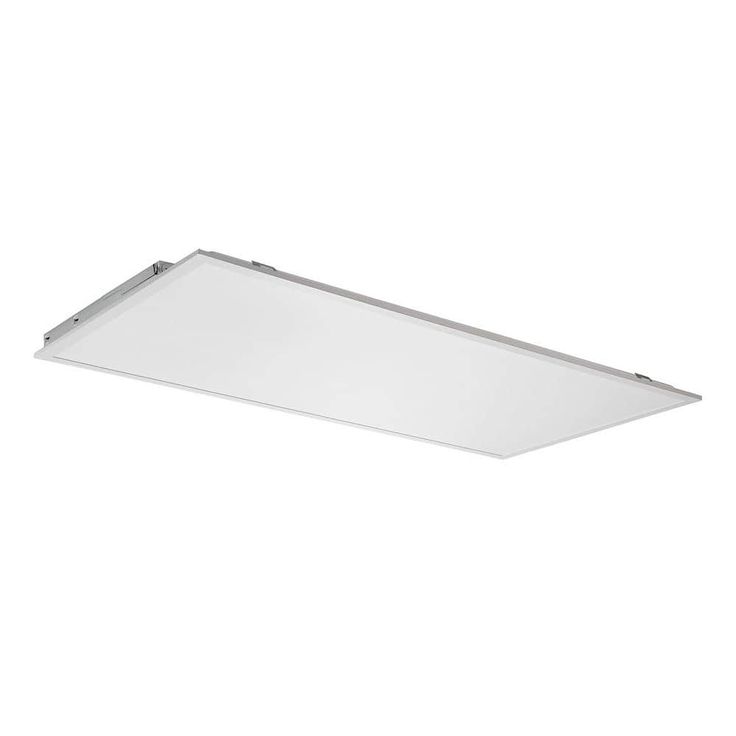 Commercial Electric 2 ft. x 4 ft. 500 Watt Equivalent Integrated LED White Troffer Light 3 CCT with up to 5500 Lumen Select