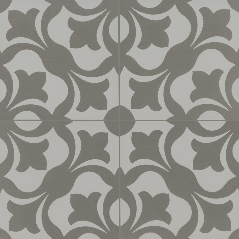 Zoudia 8 in. x 8 in. Matte Porcelain Floor and Wall Tile (5.33 sq. ft. / case) - Super Arbor