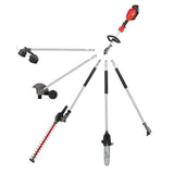 Milwaukee M18 FUEL 18-Volt Lithium-Ion Brushless Cordless String Trimmer Kit with M18 FUEL 10 in. Pole Saw Attachment