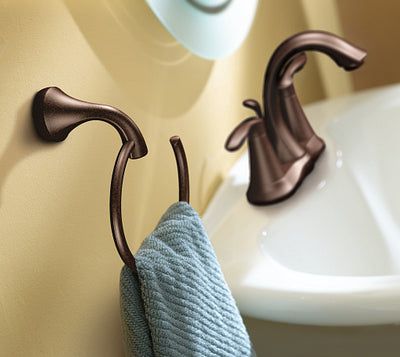 Moen Eva Brushed Nickel Wall Mount Towel Ring