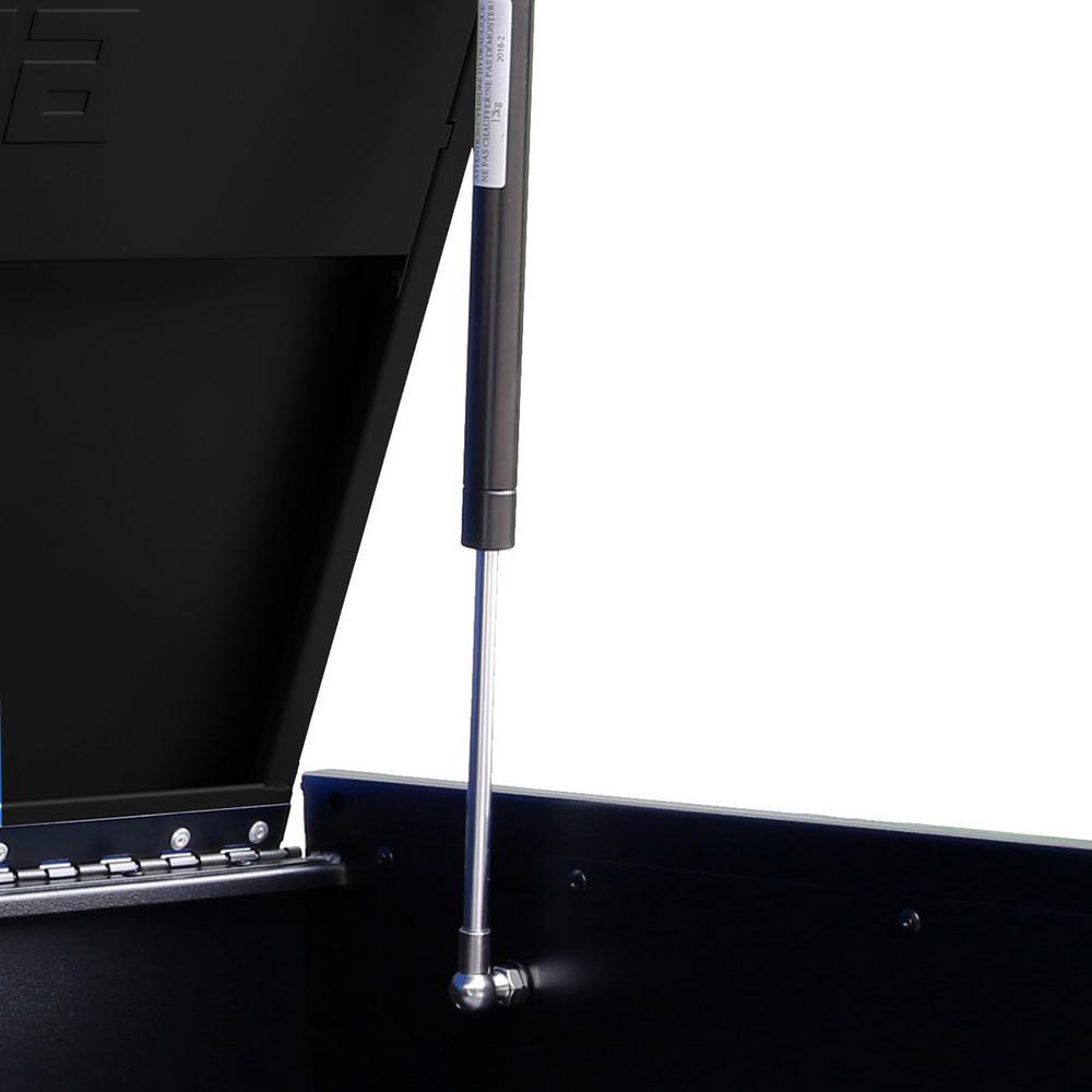 72 in. x 24 in. 10-Drawer Tool Top Chest with Power and USB Outlets in Black and Blue - Super Arbor