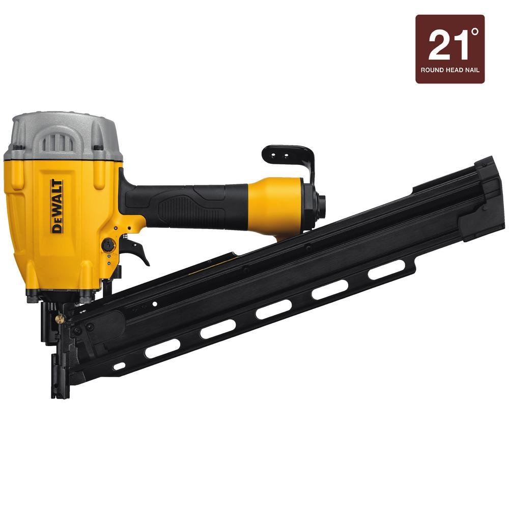 Pneumatic 21-Degree Collated Framing Nailer - Super Arbor