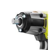 ONE+ 18V Cordless 1/2 in. Impact Wrench, Inflator, LED Light Kit w/(1)4.0Ah, (1)1.5Ah Battery, Bag, Charger Not Included - Super Arbor