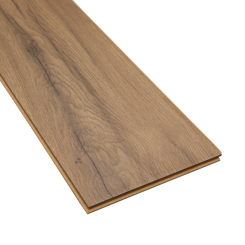 Pergo Outlast+ Waterproof Linton Auburn Oak 10 mm T x 6.14 in. W x 47.24 in. L Laminate Flooring (967.2 sq. ft. / pallet)