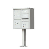 16-Mailboxes 1-Outgoing Mail Compartment 2-Parcel Lockers Pedestal Mount Cluster Box Unit - Super Arbor