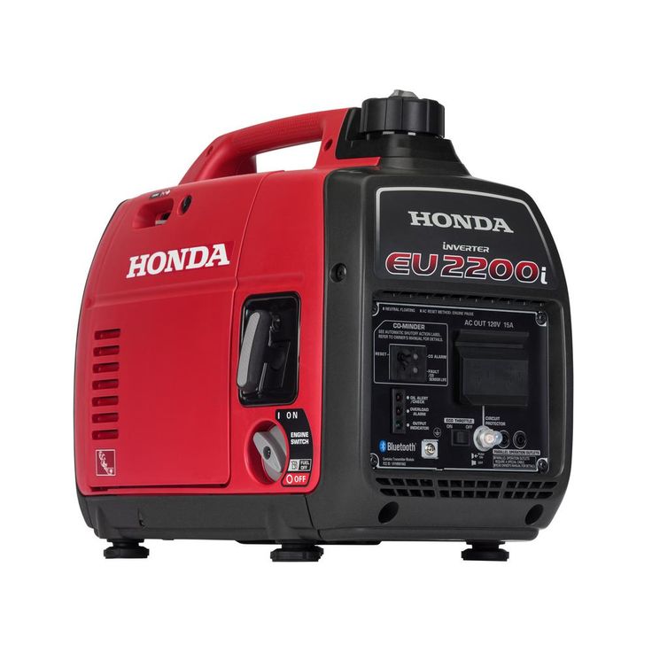 Honda 2200-Watt Recoil Start Gasoline Powered Inverter Generator with 20 Amp Outlet
