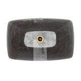 Polaris Sinks Stone Vessel Sink in Gray Limestone