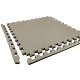 FlooringInc 2'x2' Jumbo Soft Foam Tiles (1 Black Grey) - Great for MMA Flooring, Kid's Flooring, Gym Flooring