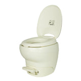 Thetford Aqua-Magic High Profile Bone Bravura Permanent RV Toilet - Super Arbor