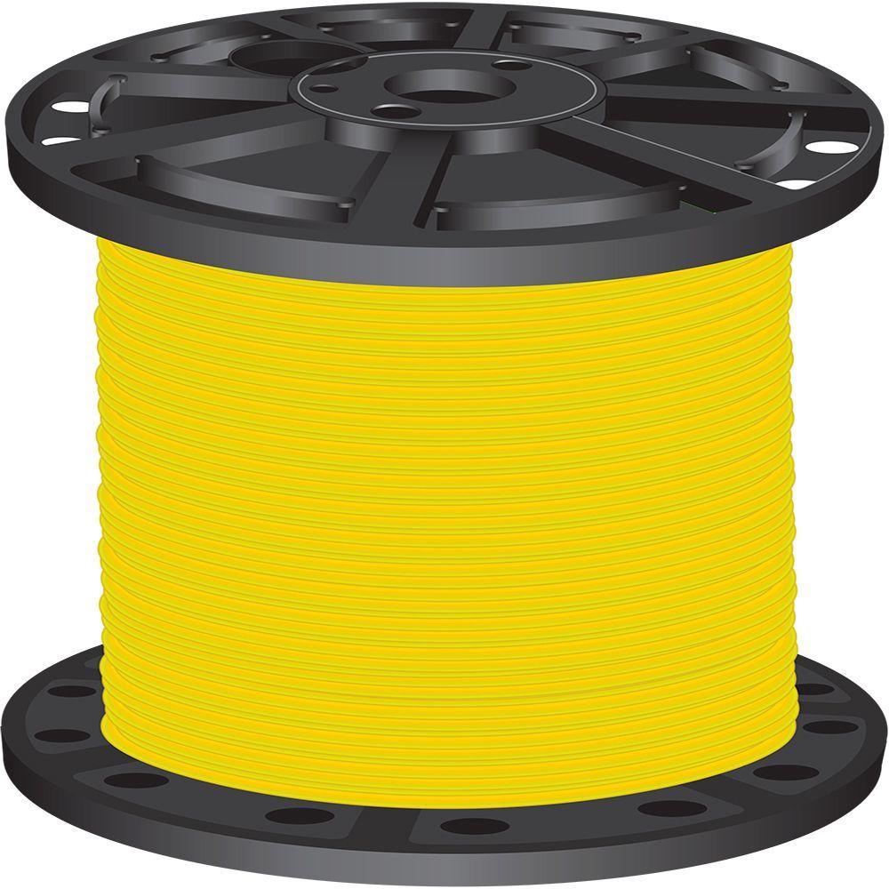 500 ft. 6 Black Stranded CU SIMpull THHN Wire - Super Arbor