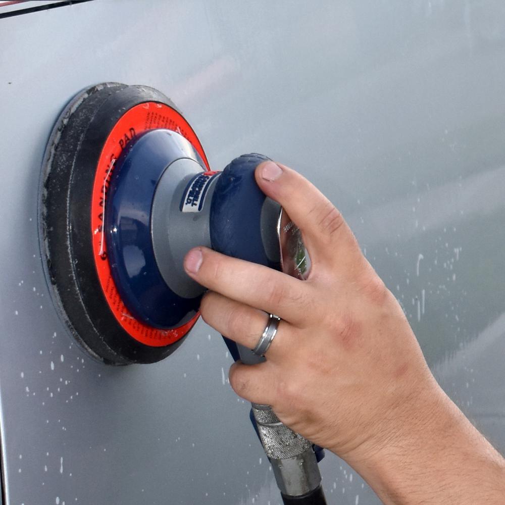 6 in. Random Orbit Palm Sander Get Stuff Done with Air Flow Adjustment (XT302000) - Super Arbor