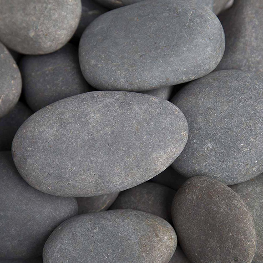 Rain Forest 1 in. to 3 in., 2200 lb. Mexican Beach Pebbles Super Sack - Super Arbor