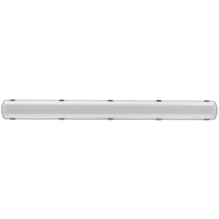 4 ft. 3600 Lumens Integrated LED White Wraparound Light Vapor Tight with Built-In Battery Backup 4000K Bright White - Super Arbor