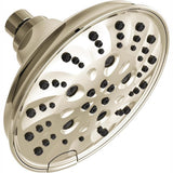 Pivotal 5-Spray 6 in. Single Wall Mount Fixed Rain H2Okinetic Shower Head in Venetian Bronze - Super Arbor