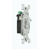 15 Amp Illuminated Toggle Switch, Clear - Super Arbor