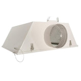 Large Air Cooled with 6 in. Duct and Glass Panel Grow Light Reflector for up to 1000-Watt - Super Arbor