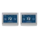 Wi-Fi Smart Color 7-Day Programmable Smart Thermostat with Color-Changing Touchscreen Display - Super Arbor