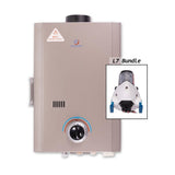 Eccotemp L5 1.5 GPM Portable 37,500 BTU Liquid Propane Outdoor Tankless Water Heater with Flojet Water Pump - Super Arbor