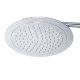 7-spray 8 in. Dual Shower Head and Handheld Shower Head with Body spray in Chrome