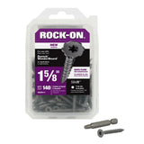 #9 x 1-5/8 in. Serrated Flat Head Star Drive Cement Board Screws (575-Pack)