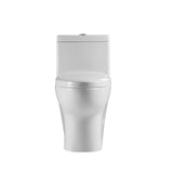 Dual Flush 1-piece 1.28/1.6 GPF Elongated One Piece Toilet with Soft Closing Seat - Super Arbor
