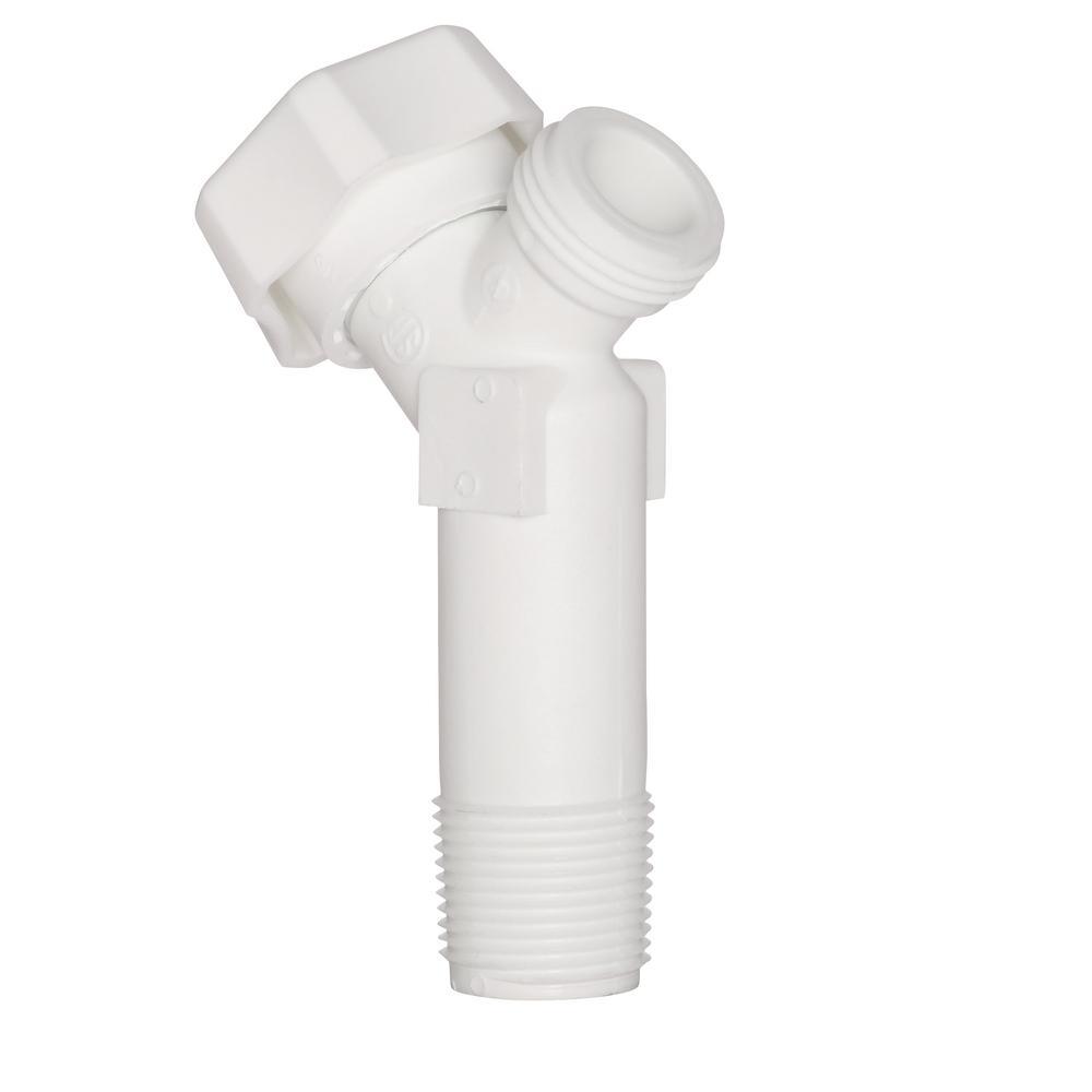 2 1/4 in. Shank Poly Water Heater Drain Valve with Handgrip Handle - Super Arbor