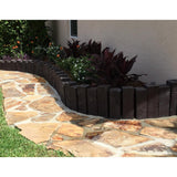 6 in. x 6 in. x 8 ft. Brown Recycled Plastic Lumber Timber (G-Grade) - Super Arbor