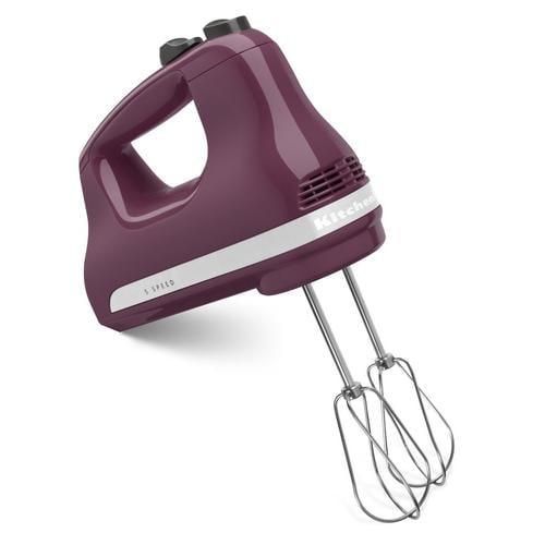 KitchenAid 60-in Cord 5-Speed Boysenberry Hand Mixer