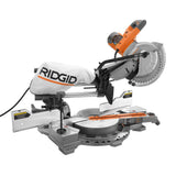 15 Amp 10 in. Sliding Miter Saw with Universal Mobile Miter Saw Stand and Mounting Braces