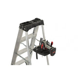 Louisville Ladder 8' Aluminum Step Ladder, 12' Reach, 250 lbs Load Capacity, W-2112-08S