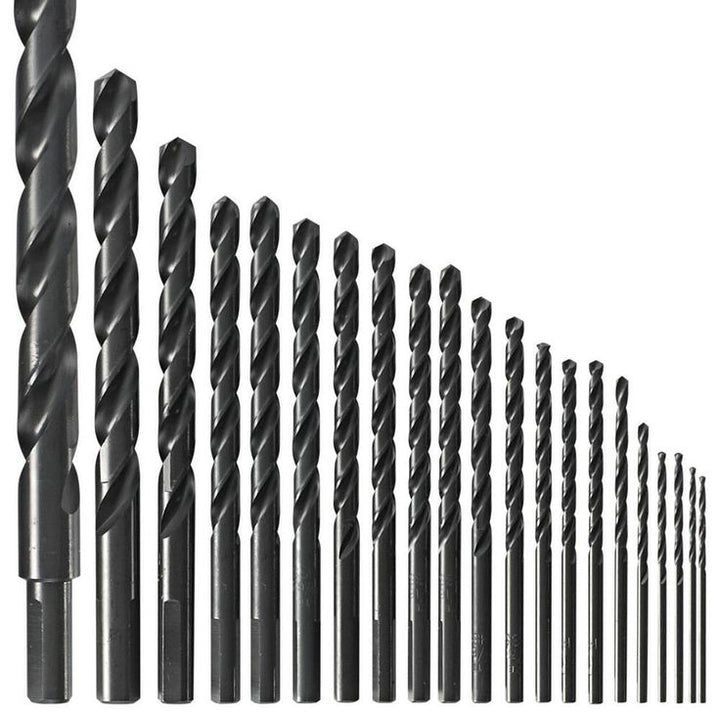 Bosch 21-Piece Assorted Black Oxide Coated HSS Twist Drill Bit Set