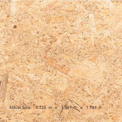 Utility 1/4 CAT Utility OSB, Application as 4 x 8