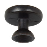 1-1/4 in. Dia Oil Rubbed Bronze Round Hammered Cabinet Knob (10-Pack) - Super Arbor