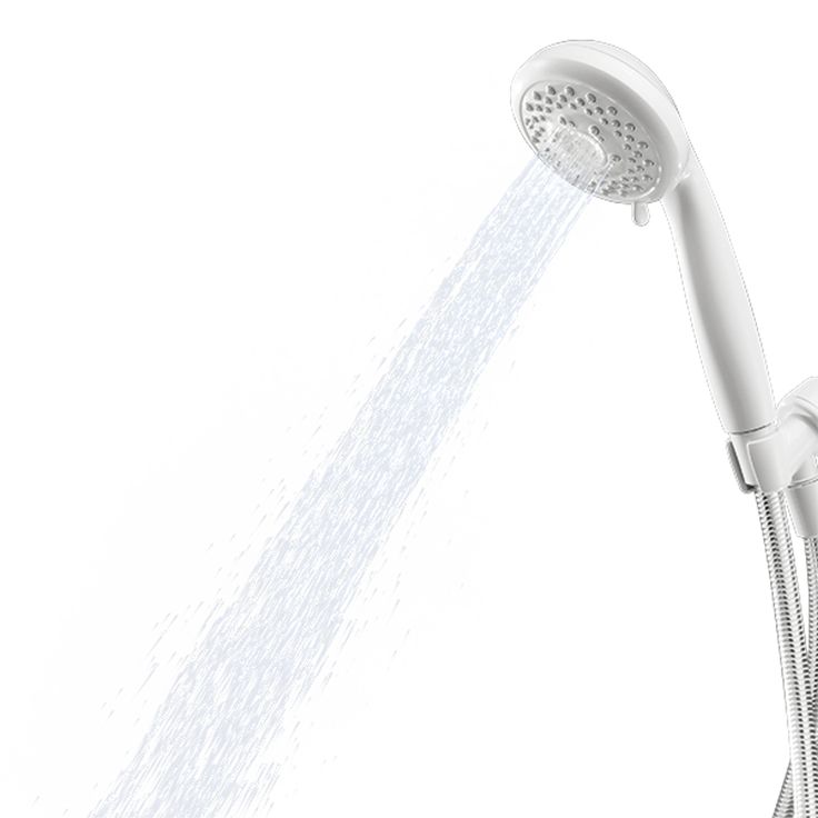 Moen Adler White 8-Spray Handheld Shower 2.5-GPM (9.5-LPM)