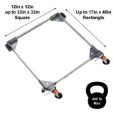 17 in. x 48 in. Universal Mobile Base - Super Arbor